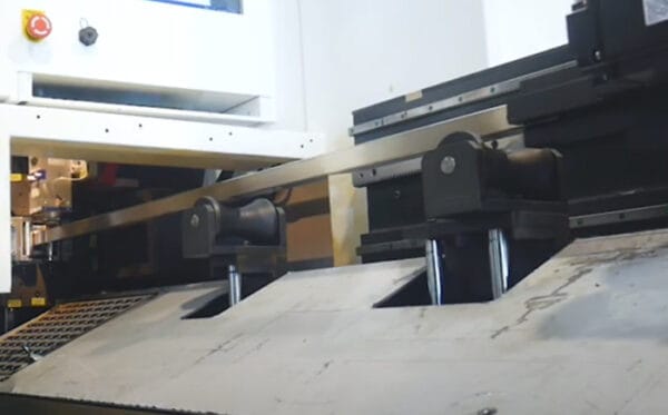 Roller Unloading Table For Tube Image