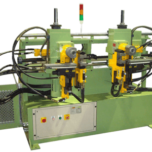 Single axis double head tube bending machine
